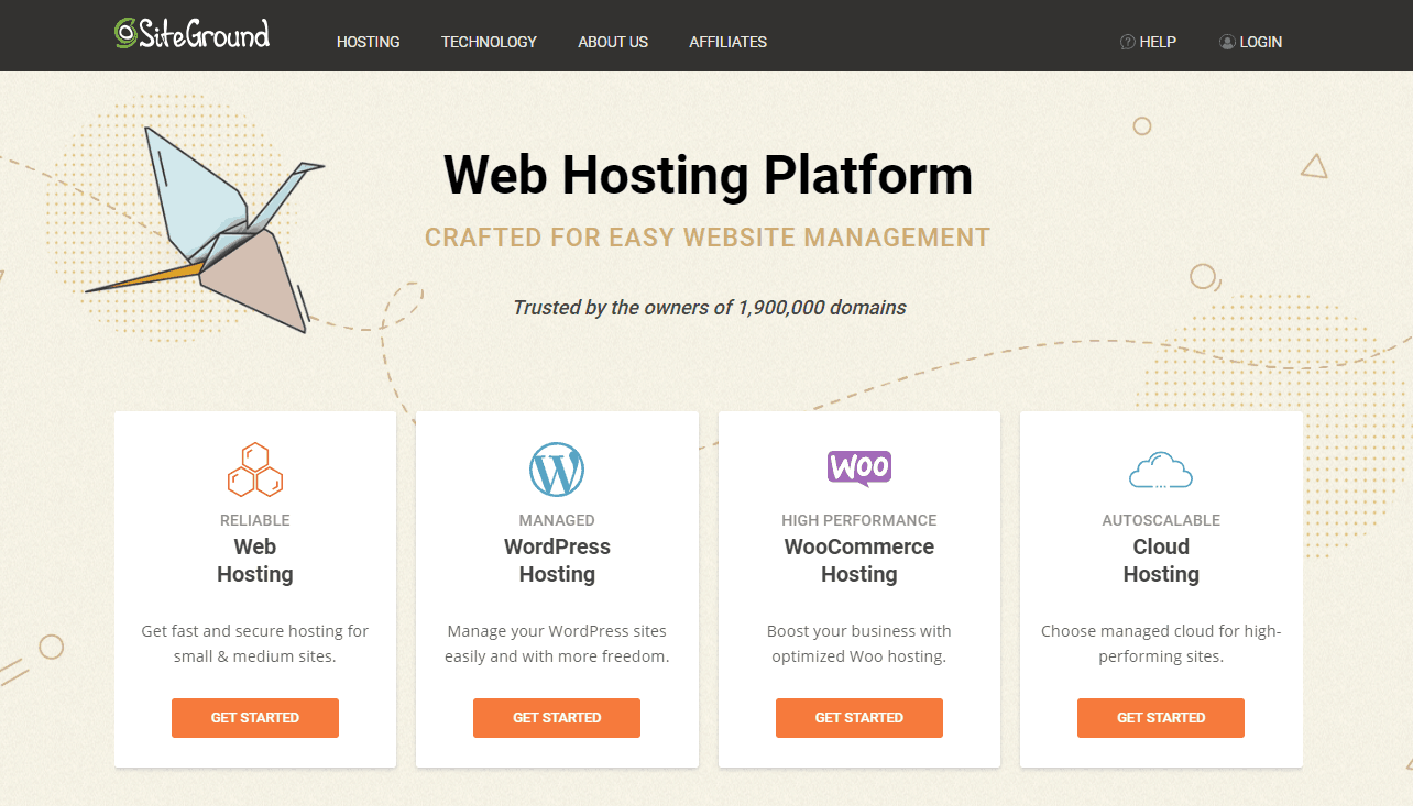 SiteGround Hosting Home Page Banner SiteGround Hosting Home Page Banner