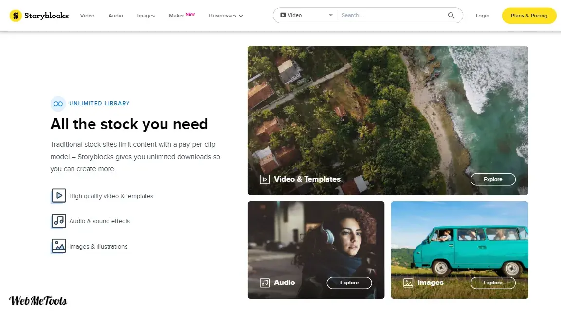 Storyblocks Royalty Free Stock Images Video Audio for Every Story 10 Best Envato Elements Alternatives & Envato Competitors in 2025