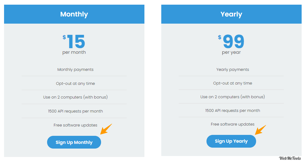 Chimp Rewriter Pricing Chimp Rewriter Pricing