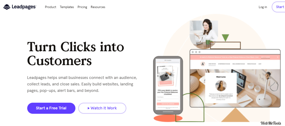 Leadpages Landing Page Software Home Leadpages Landing review