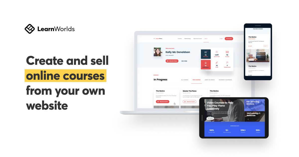 LearnWorlds Create Sell Online Course LearnWorlds Create & Sell Online Course