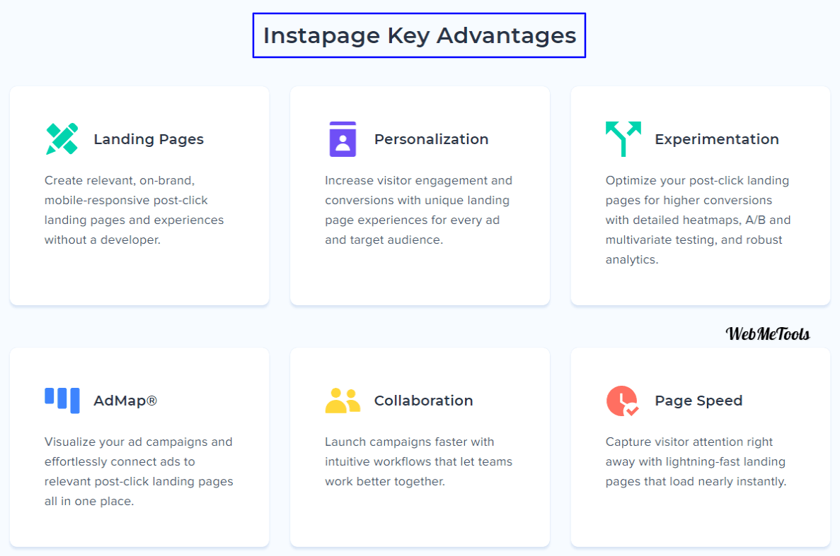 Instapage Features Advantages Instapage Features Advantages