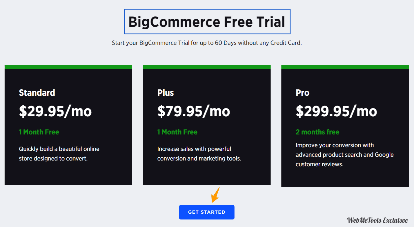 BigCommerce Free Trial Essentials Plans Free BigCommerce Trial Essentials Plans