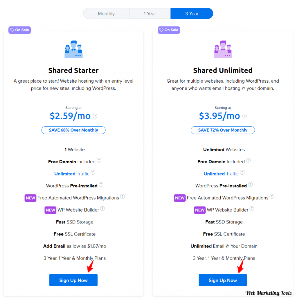 DreamHost Shared Hosting Plans DreamHost Shared Hosting Plans