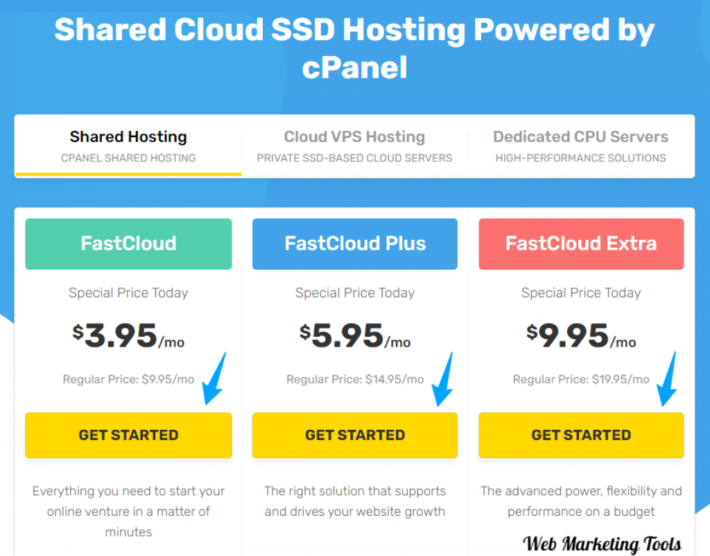 Fastcomet Hosting Plans Fastcomet Hosting Plans