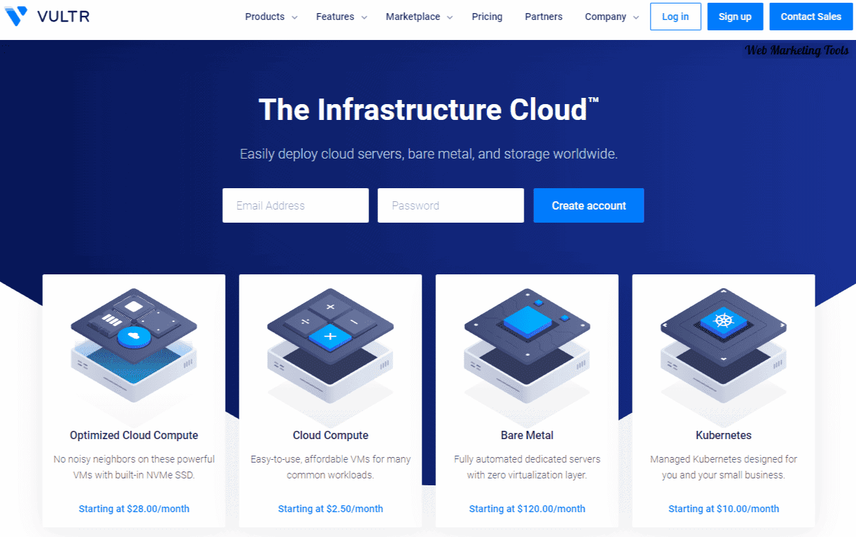 Vultr Main Page Vultr Main Page
