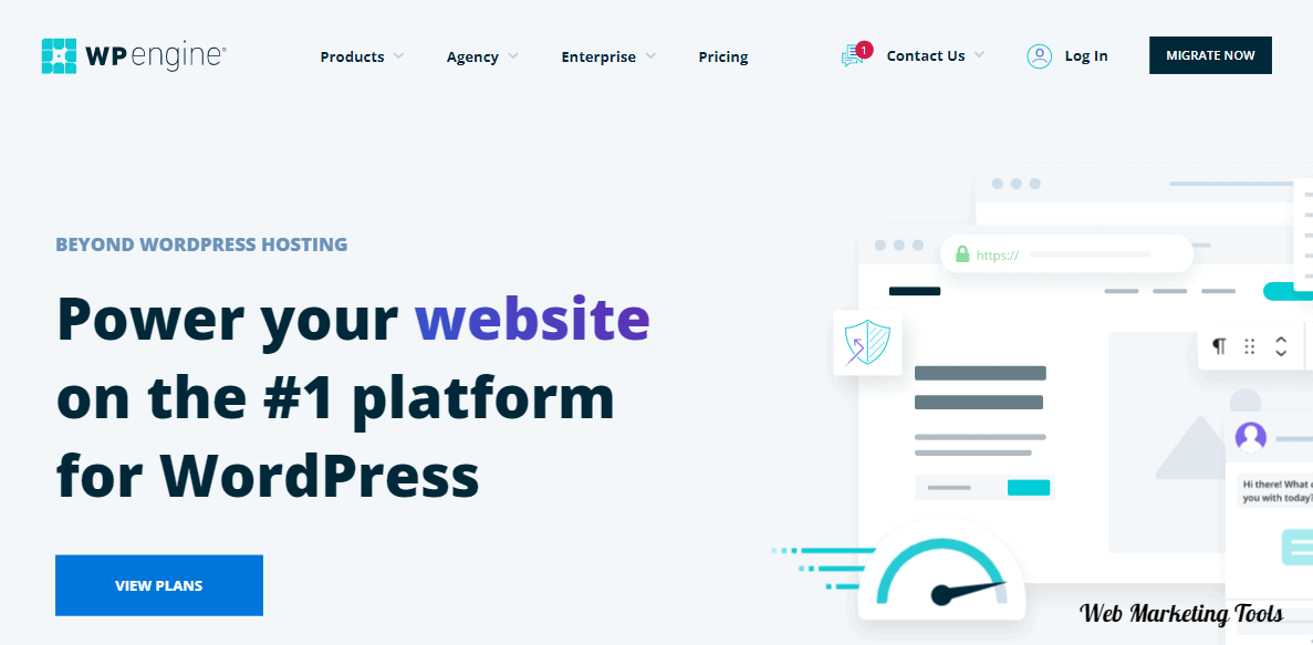 WP Engine Hosting Home Page WP Engine Hosting Home Page