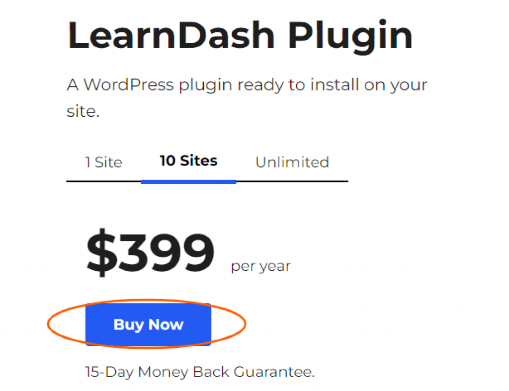 LearnDash Pricing 10 Sites LearnDash Pricing 10 Sites