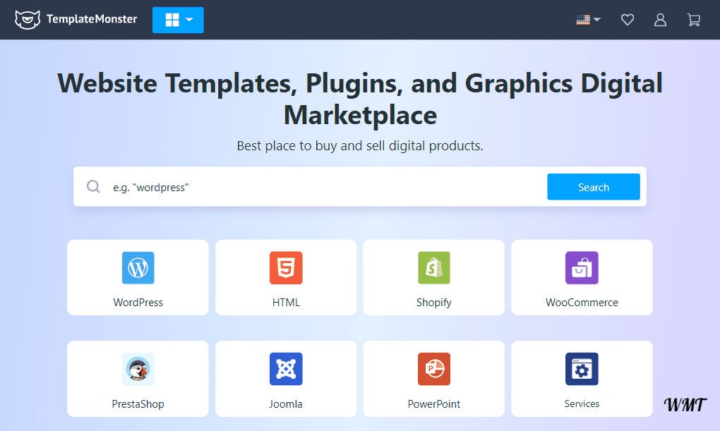 Template Monster Home Page Template Monster Home Page