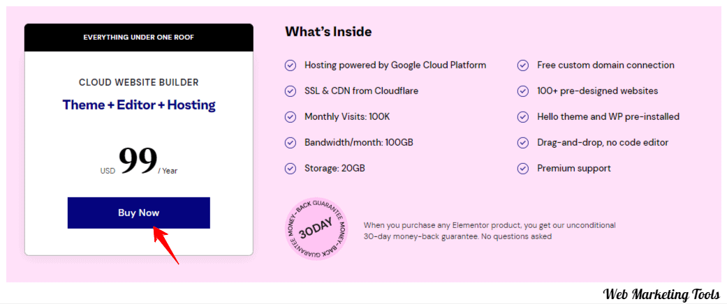 Elementor Cloud Website Builder