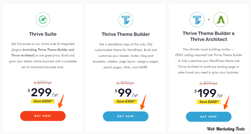 Thrive Theme Builder Pricing Thrive Theme Builder Pricing