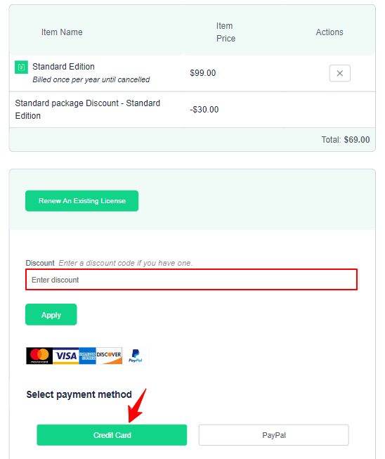 Booking Plugin Payment method 1 Booking-Plugin Payment method