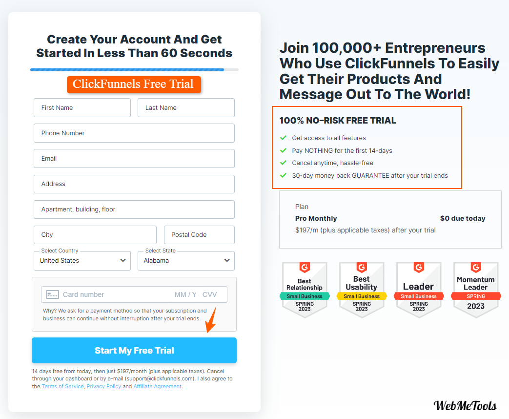 Step 2 Create Account ClickFunnels Step-2-Create-Account-ClickFunnels