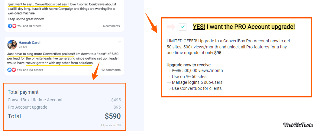 ConvertBox Pro Account Upgrade ConvertBox Pro Account Upgrade