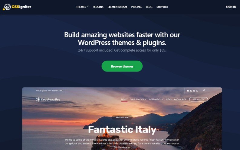 CSSIgniter Homepage CSSIgniter Homepage