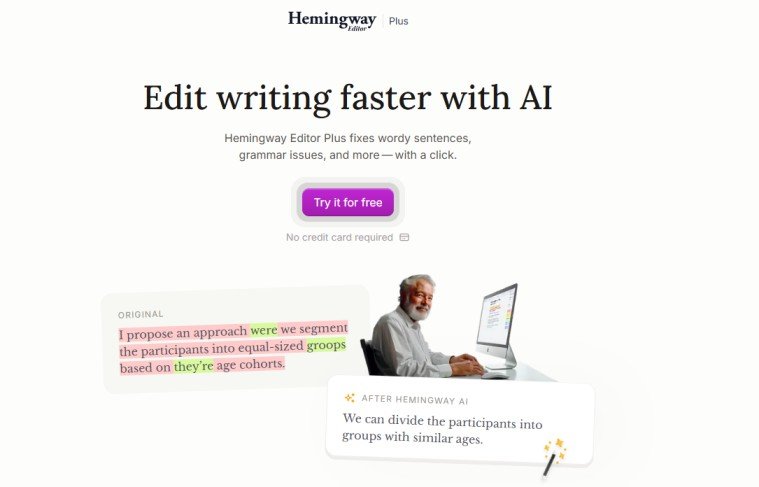 Hemingway App Website Hemingway App Website
