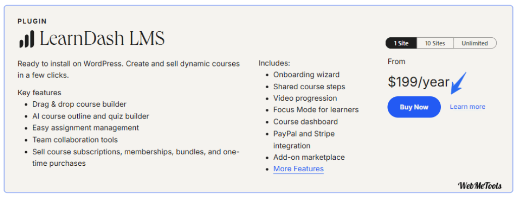 LearnDash Plugin Pricing LearnDash Plugin Pricing