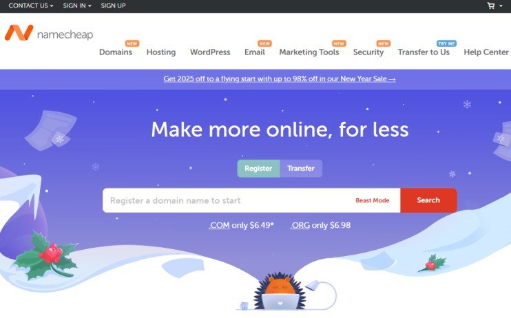 Namecheap Namecheap Website