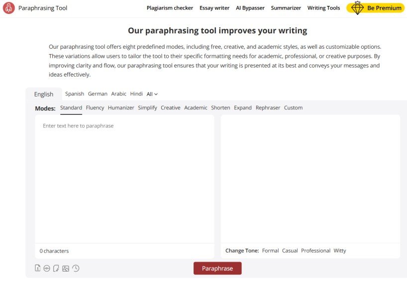 Paraphrasetool.ai Paraphrasetool.ai