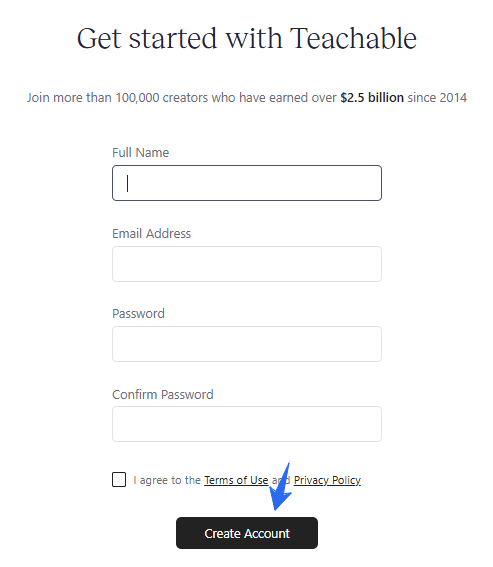 Teachable Accounts Sign Up Teachable Accounts Sign Up