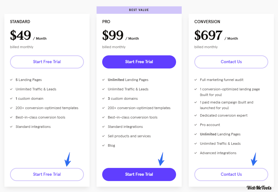 Choose a LeadPages Plans Choose a LeadPages Plans