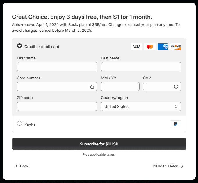 Enter Your Billing Details Enter Your Billing Details