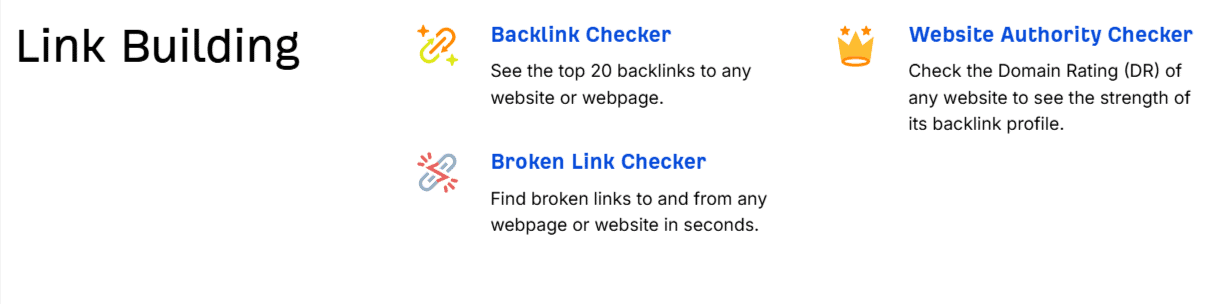 Free Backlink Checker Free Backlink Checker