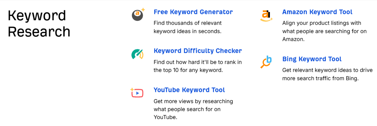 Free Keywords Free Keywords Explorer
