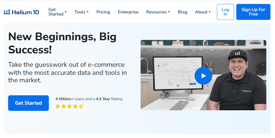 Helium 10 Homepage Helium 10 Homepage